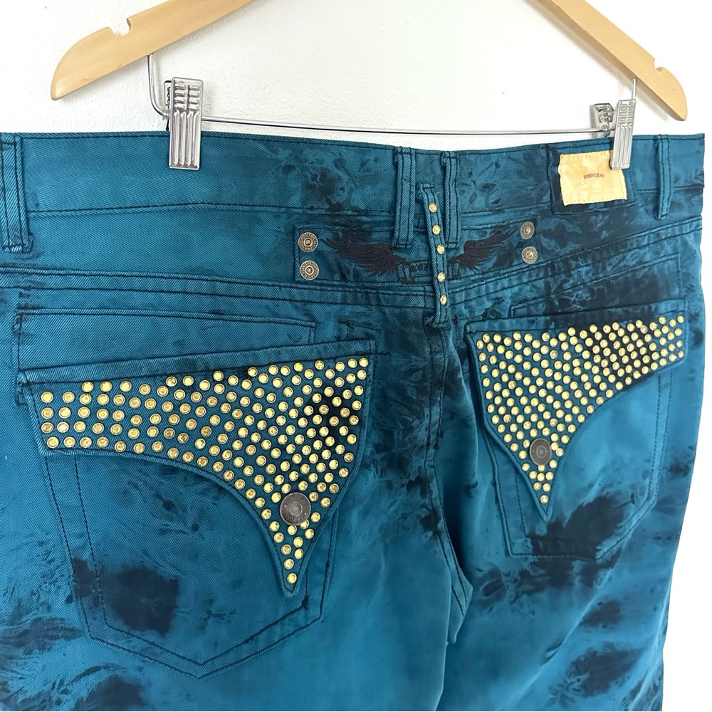 Robin’s Jean - Blue Tye Die Pants - Picture 4 of 7